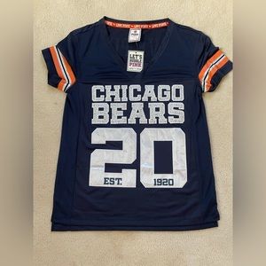 PINK Victoria’s Secret x 5th & Ocean NWT Chicago Bears Jersey Size XS